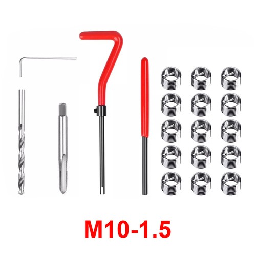 Thread Repair Kit M5/M6/M8/M10/M12 Metric Helicoil Inserts Threading Tool - Bild 12 von 13