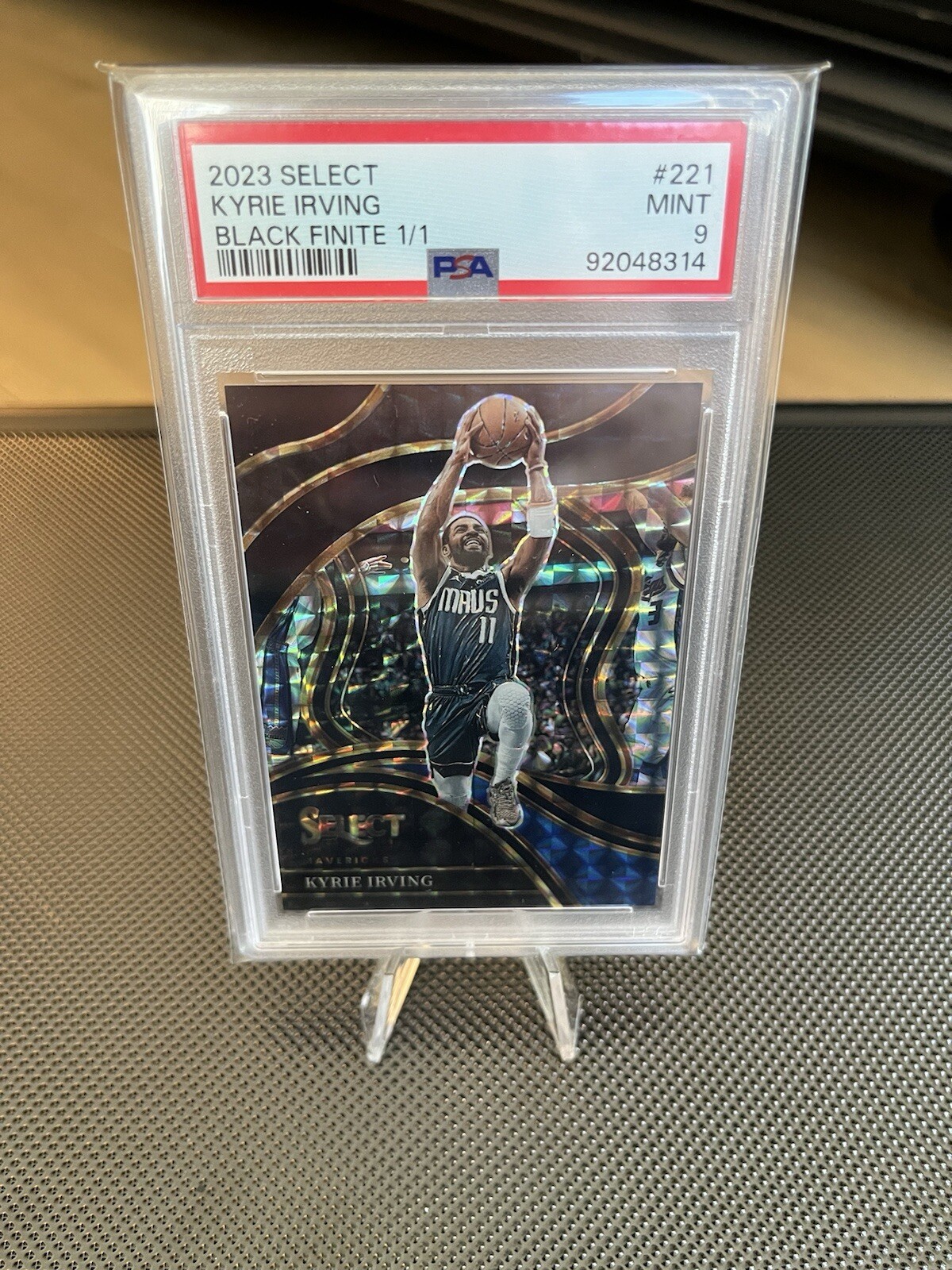 2023 Panini Select Kyrie Irving Black Finite 1/1 PSA 9 eBay