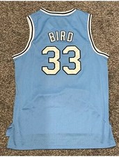 NWOT Indiana State Sycamores NCAA Larry Bird Basketball Jersey Small S 33