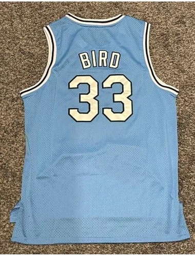 NWOT Indiana State Sycamores NCAA Larry Bird Basketball Jersey Size XL #33