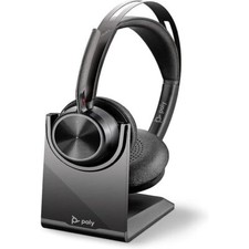 Poly - Voyager Focus 2 UC USB-A Headset with Stand Plantronics - Bluetooth