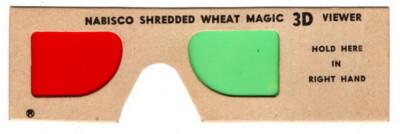  1953  Nabisco Shredded Wheat 3-D Viewer 