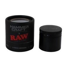 RAW x Hammer Craft Alu-Grinder, Krautermühle, 4-tlg, 50mm - SMALL