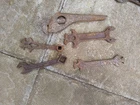 Original WW2 German Military Spanner Keys-Real Battlefield Relics.