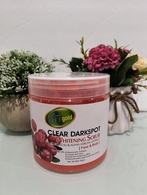 Veet Gold Clear Dark Spot  Whitening Super Scrub Face & Body With Kojic Acid 