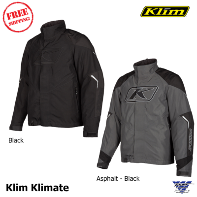 Klim Klimate Jacket Goretex Waterproof Snowmobile Insulated MD LG