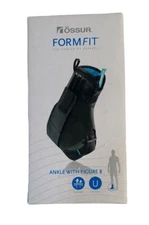 Ossur FormFit Ankle Brace with Speedlace & Figure 8 Straps Single Pull Closure M