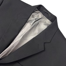 Calvin Klein Macys Men's Wool 3-Button Blazer Jacket Black 42R