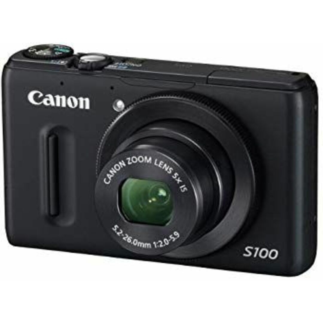 【動作品】Canon PowerShot S100 本体 Canon PowerShot S100 12.01MP 5x Digital Camera Black (PSS100BK