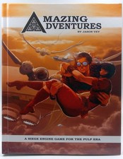 Amazing Adventures Core RPG Pulp Era Jason Vey  TLG