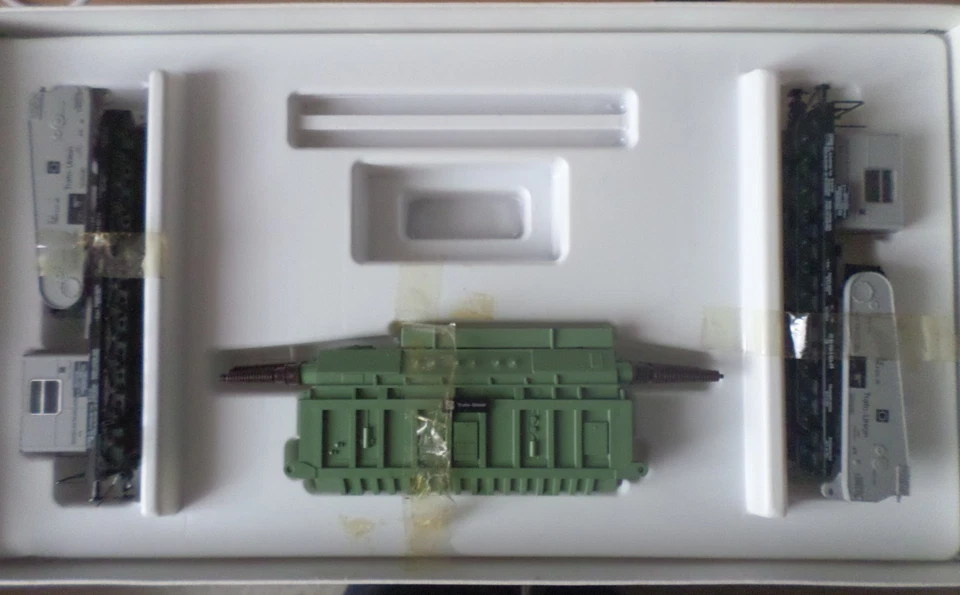 Liliput 209 00 14-achsiger Schwerlastwagen Trafo-Union Bauart SST 662. der DB