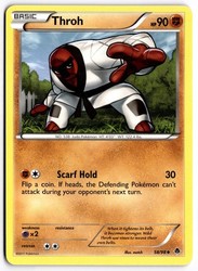 Throh 58/98 Uncommon Emerging Powers Pokemon