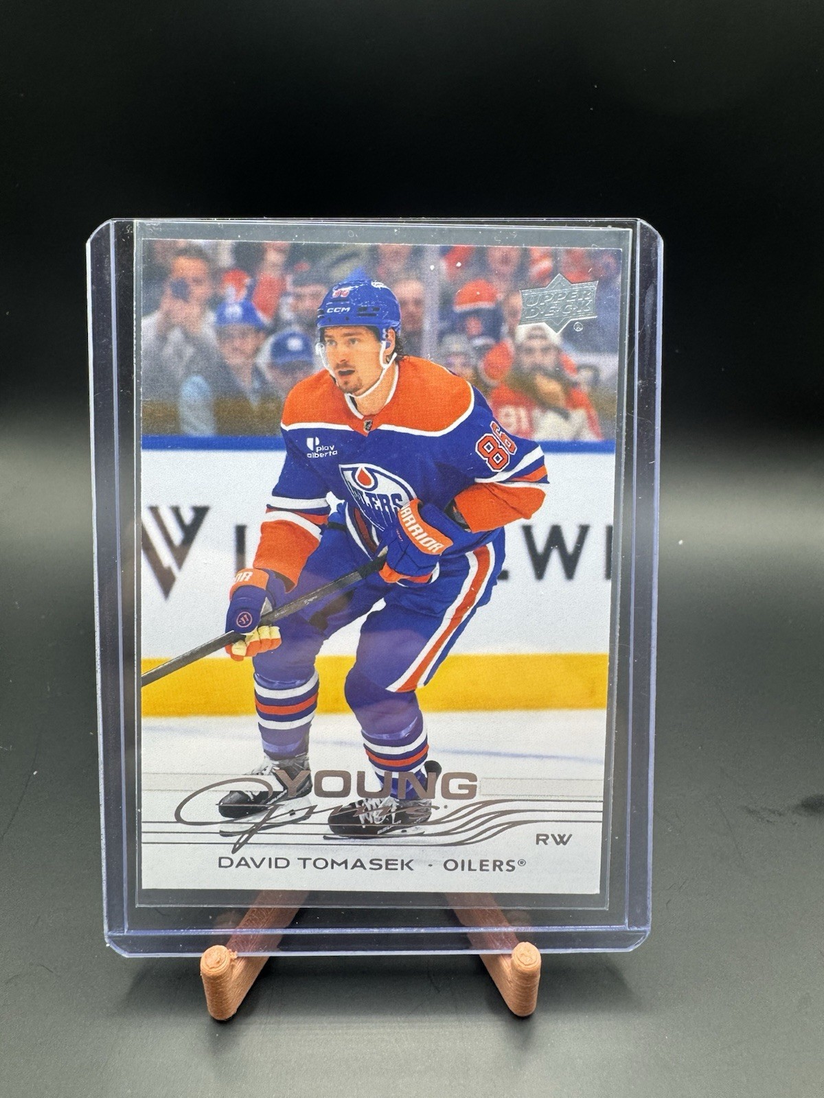 Upper Deck Series 2 2025-26 Young Guns #481 David Tomasek Edmonton Oilers
