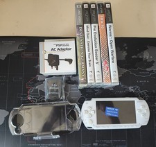Sony PSP 1000 White Bundle First Generation Rare Model