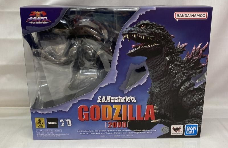 S.H.MonsterArts Godzilla x Megaguirus Godzilla 2000 NACIONES TAMASHII
