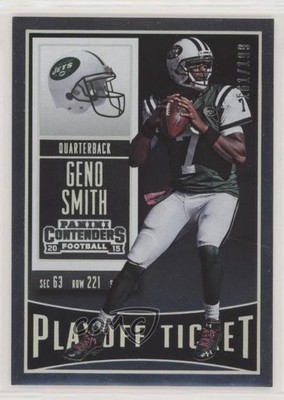 2015 Panini Contenders Playoff Ticket 161/199 Geno Smith #84 1o3
