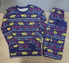 NEW Gymboree Gymmies 2 Piece Pajama Set Size 14 Holiday Christmas Truck Cotton