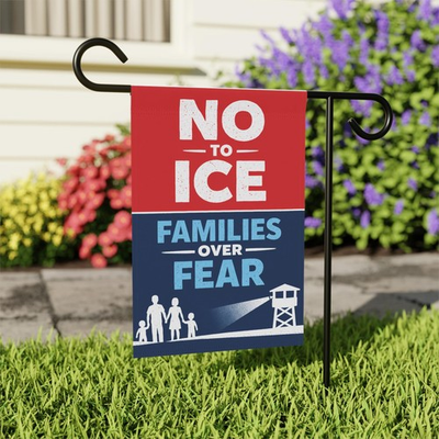 #ad No To ICE Families Over Fear Immigrant Rights Abolish ICE Resistance Flag $31.49