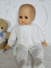 Gotz Baby Doll Germany 1960s / 70s ~ 18" Vintage Vinyl & Cloth Baby Doll
