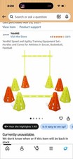 Training Cones And Poles For Athletes Or Dog Agility