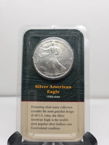 2000 Silver American Eagle Dollar Uncirculated 1 oz .999 Silver Littleton