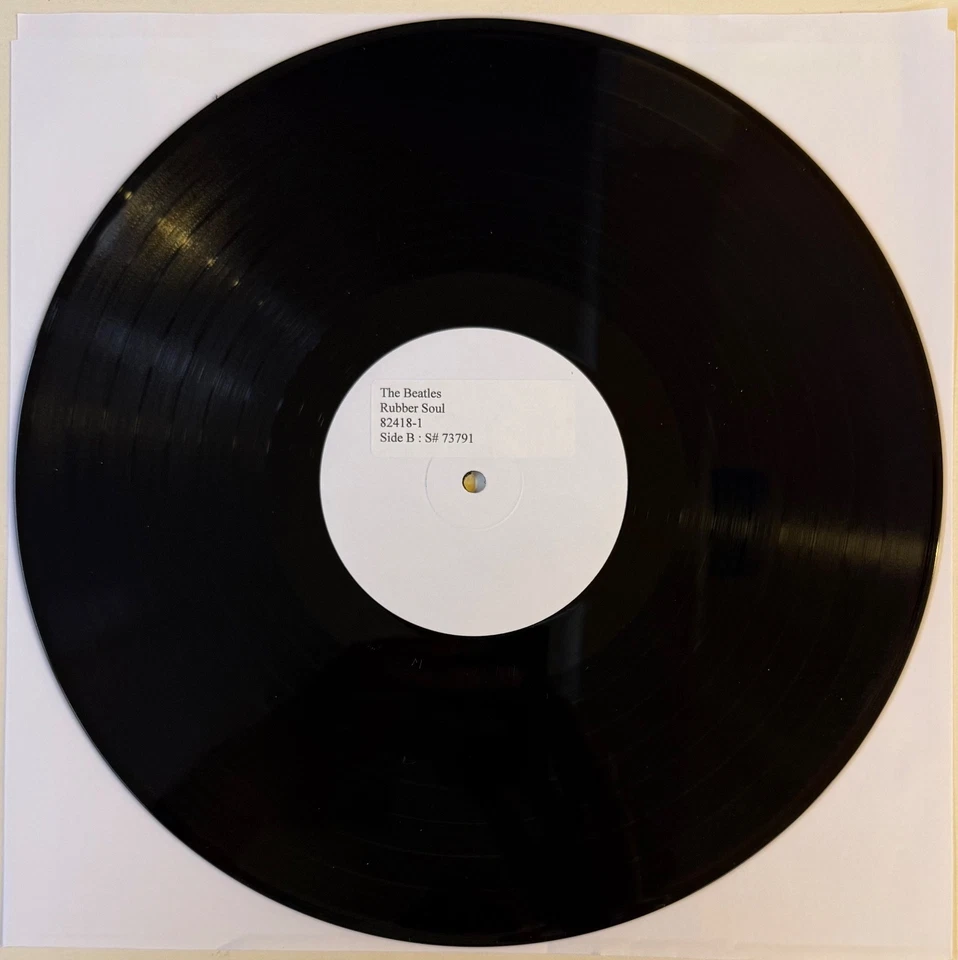 BEATLES Rubber Soul TEST PRESSING 180g VINYL LP 2012 Remaster US Capitol RARE - Image 4 of 4