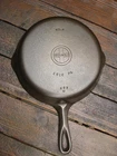 Nice Fully Restored Vintage Griswold # 6 Cast Iron Skillet Small Logo 699 M Flat