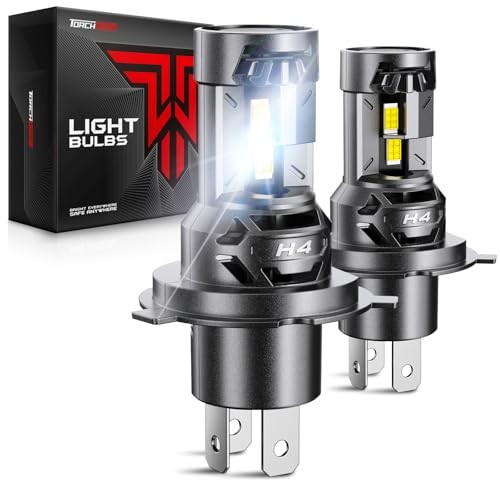  2026 H4 LED Light Bulbs, 2 Pcs 91000LM 6500K White Lighting Solution, T5A H4 - Picture 5 of 8