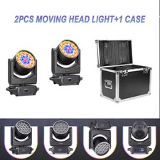 19x15W LED Moving Head Light Zoom RGBW DJ Disco Party Wash Stage Light DMX