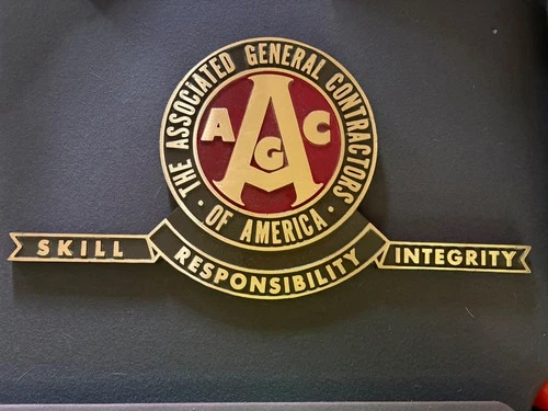 plaque-The Association of General Contractors of America