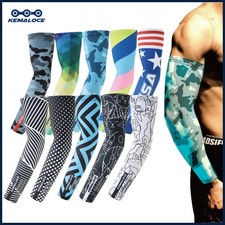 2025 New Cycling Arm Warmer Compress Summer Running Basketball UV Protection