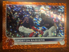 BOSTON BASHERS 2022 Topps Orange Foil #630 (#53/299