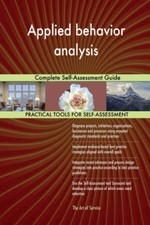 Applied behavior analysis Complete ..., Gerardus Blokdy