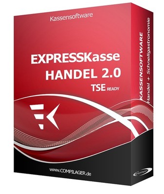 EXPRESSKasse  HANDEL X TSE Kassensoftware für Laden Döner Cafe Kiosk Textil