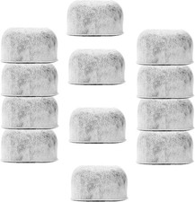 12 Pack Replacement Charcoal Water Filters for All Cuisinart Coffee Machines - C