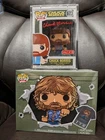 Funko Pop Movies Chuck Norris #673 Figure Autographed & Pop Tee (Size S)