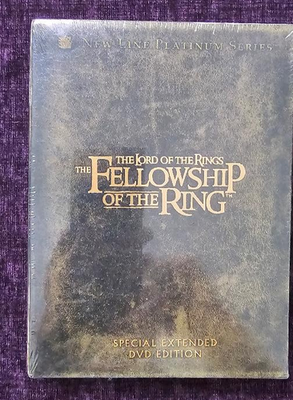 The Lord of the Rings: The Fellowship of the Ring (DVD, 2002, 4