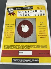 Vintage Testrite Adjustable Darkroom Print Vignetter - Enhance Your B W Prints 