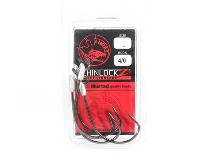 Tackle Tactics TT ChinlockZ Unweighted Worm Hook 4/0 4/pack (0916) - Photo 1/4