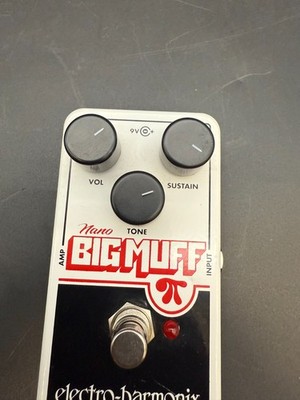 Electro-Harmonix Nano Big Muff Pi Guitar Effects Pedal  Distortion