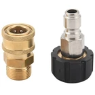 Pressure Washer Adapter Set,  Connect Kit, Metric M22 15Mm Female Swivel To9582