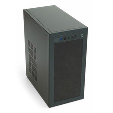 Zalman CUBIX Compact Mini Tower mATX PC Case, Heavy-Duty Small, Cubix Black
