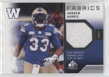 2021 SP Game Used Edition CFL Fabrics Andrew Harris #AH l5j
