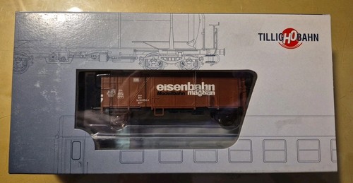 Tillig Güterwagen Gedeckt H0 621/89276 Glms207 Eisenbahn Modellbahn Magazin eMm | Condition: Neu