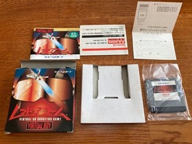 Red Alarm Shooter Box Virtual Boy JAPAN Game good Japan Used