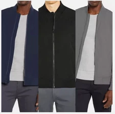 NEW Banana Republic Men's Insulate Bomber Jacket Black, Gray, Navy M, L, XL, XXL