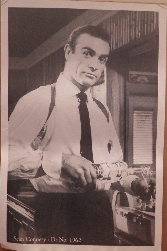 Sean Connery James Bond 24x36" Dr. No 1962 Smirnoff Vodka Martini Movie Poster