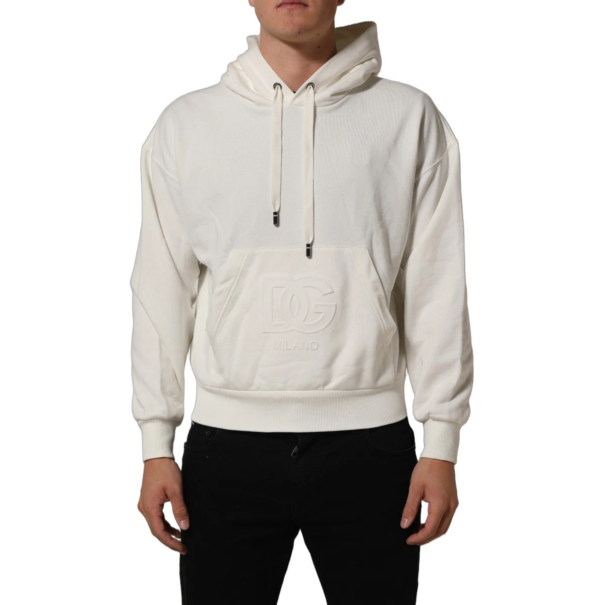 Dolce&Gabbana Crew Neck White Sweaters for Men for sale | eBay