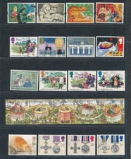 D458882 Great Britain Nice selection of VFU Used stamps