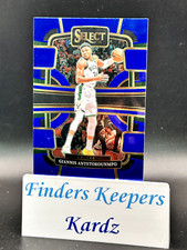 2023-24 GIANNIS ANTETOKOUNMPO SELECT BASKETBALL BLUE CONCOURSE BASE #60 BUCKS